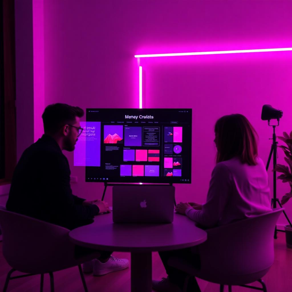 Creative meeting at ZUPIX studio